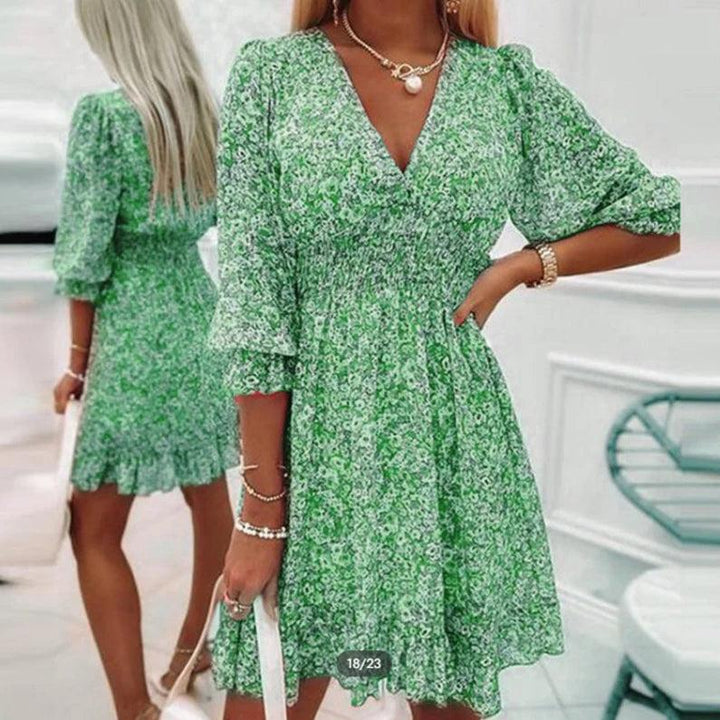Sierra | Elegant Floral Dress