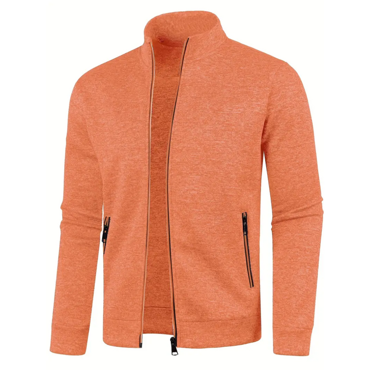 Clive | Classic Zip-Up Knit Jacket