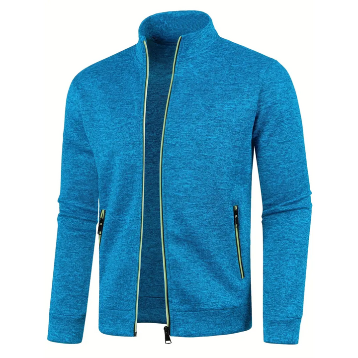 Clive | Classic Zip-Up Knit Jacket