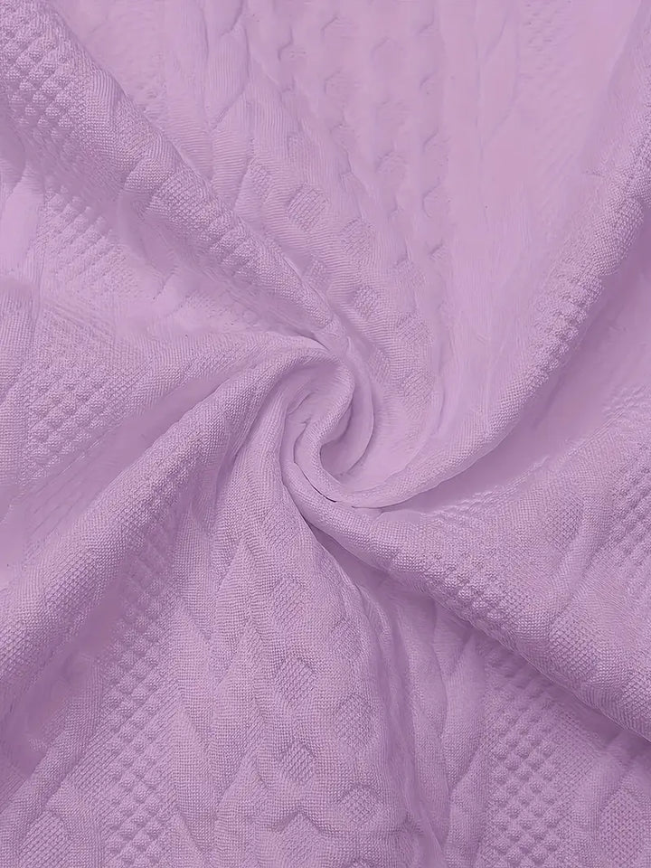 Ava | Textured Zip-Up Bomber Jacket