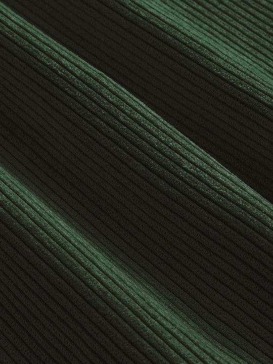 Carter | Half Buttoned Corduroy Shirt