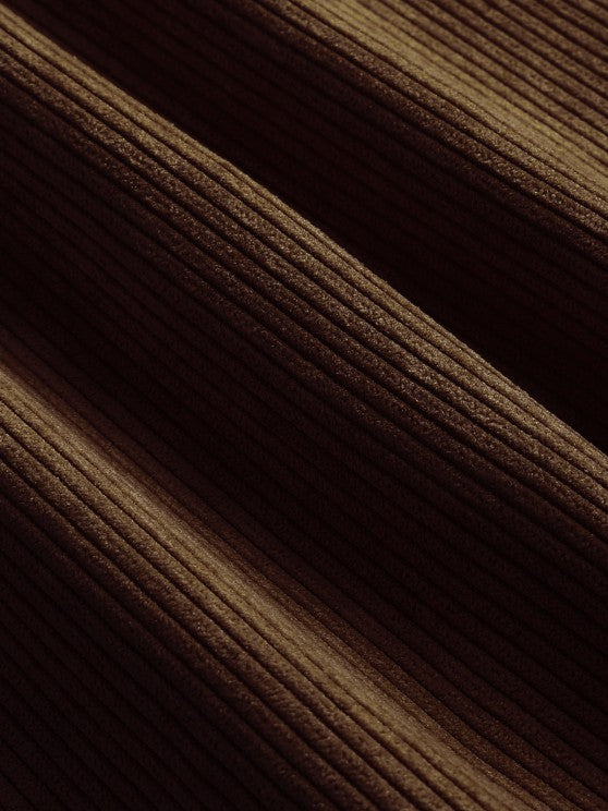 Carter | Half Buttoned Corduroy Shirt