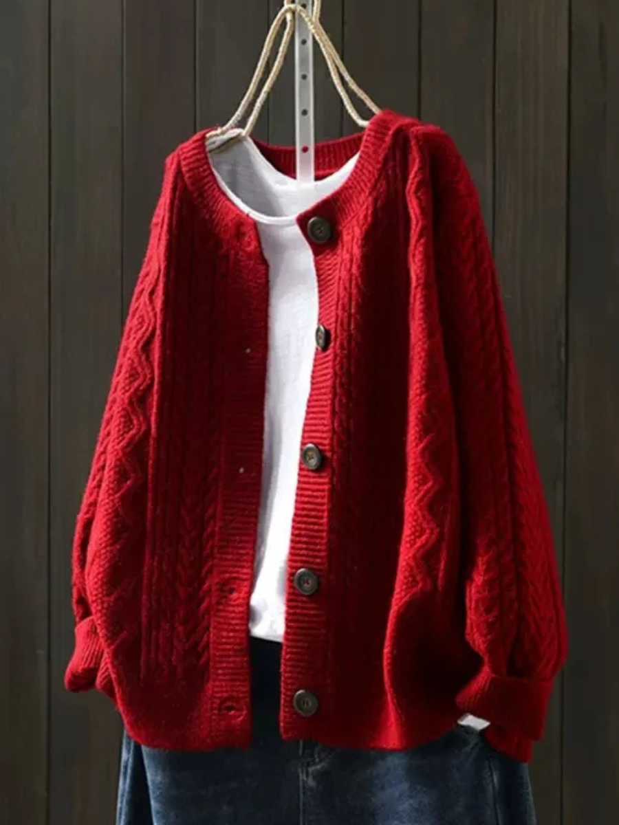 Lara | Cable Cardigan