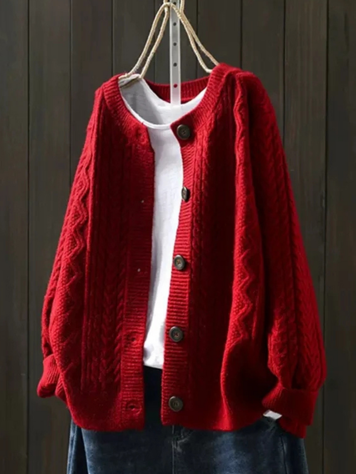 Lara | Cable Cardigan