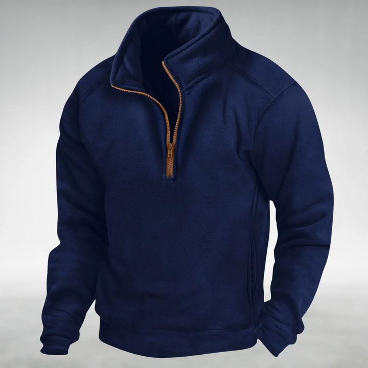 Hendrix | Classic Zip Collar Sweater
