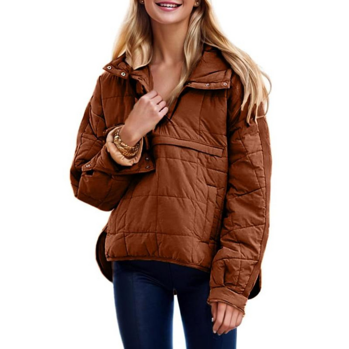 Jessica | Oversized Hooded Pullover Hooded Jacket