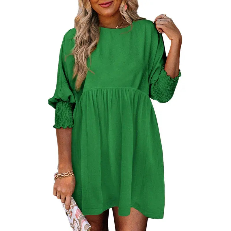 Kylie | Casual Flowy Tunic Mini Dress