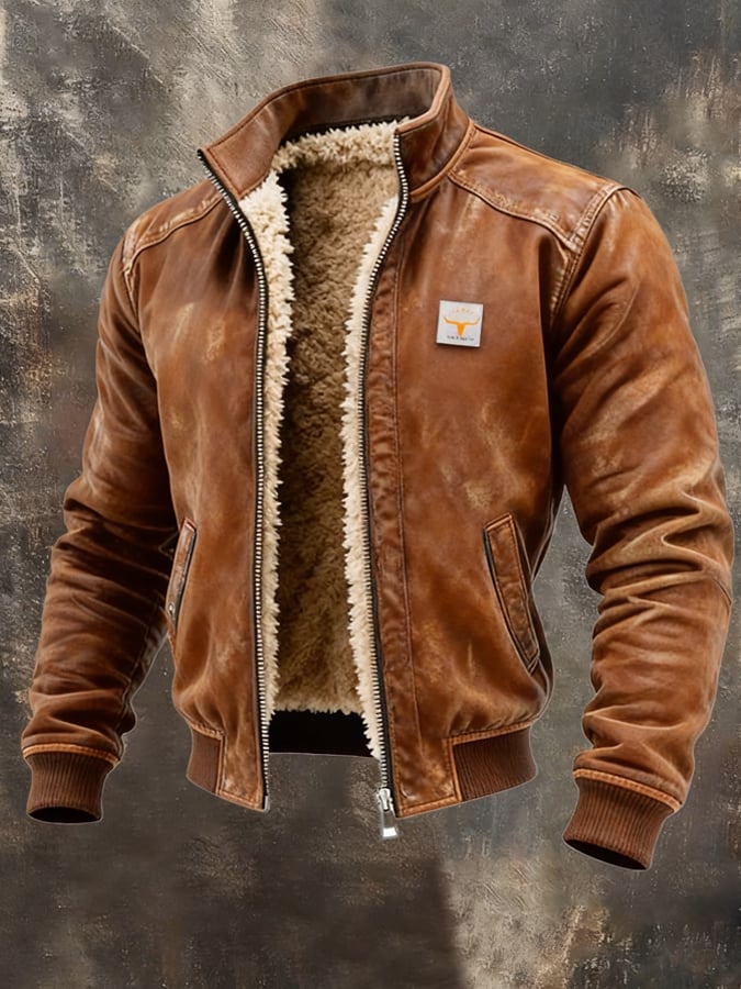 Rick | Thermal Leather Jacket