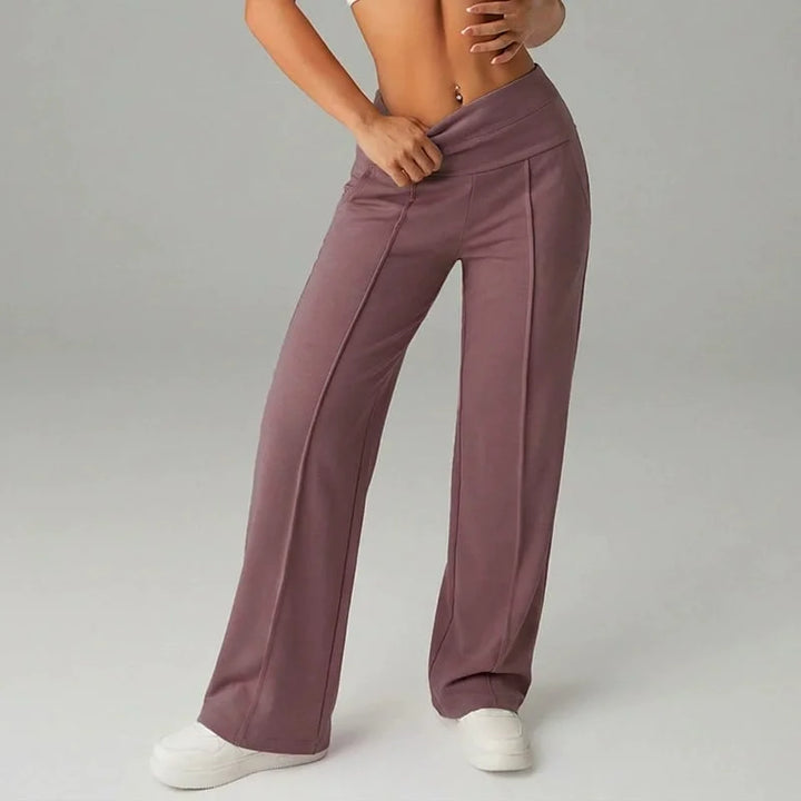Liza | Breathable Trousers with Straight Legs