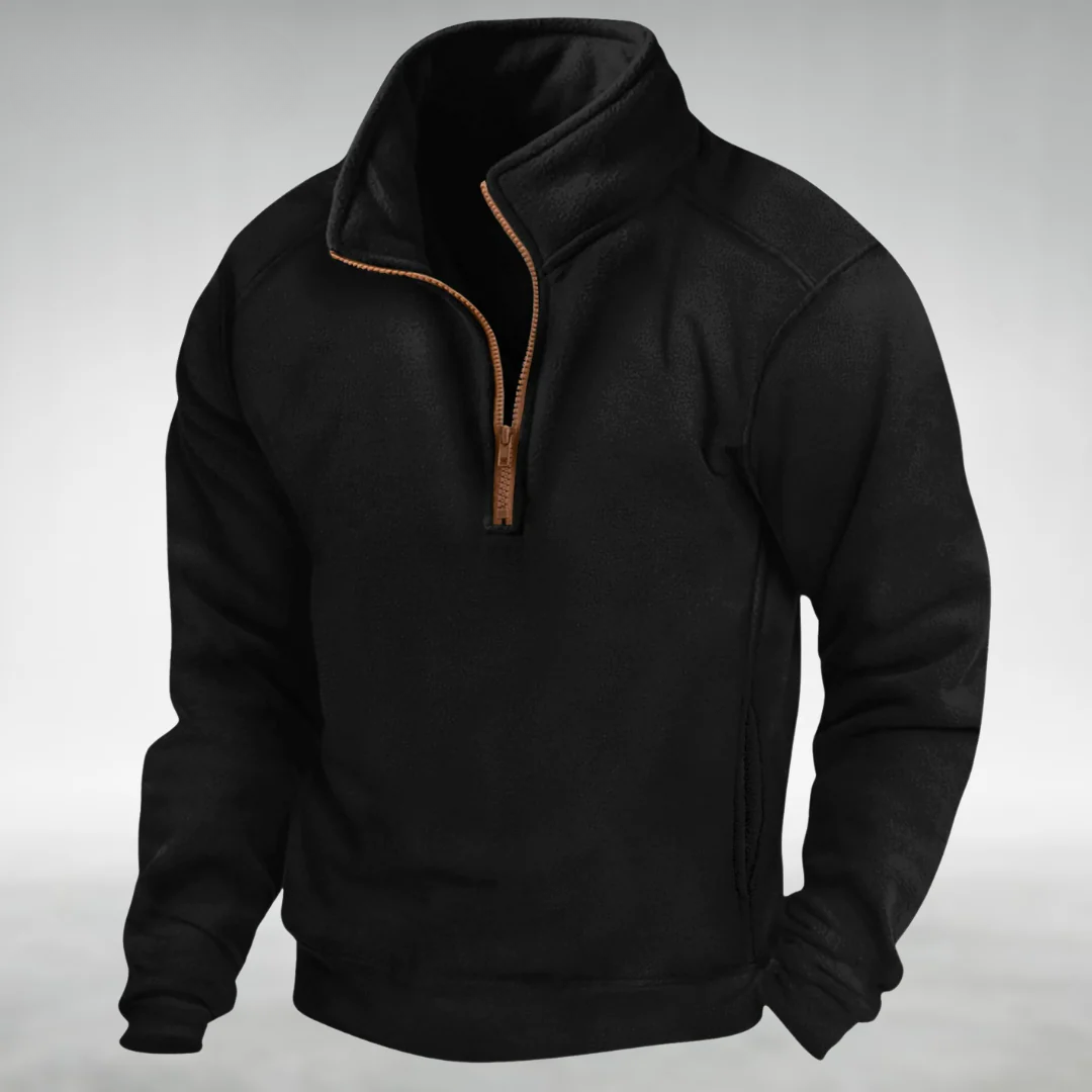 Hendrix | Classic Zip Collar Sweater