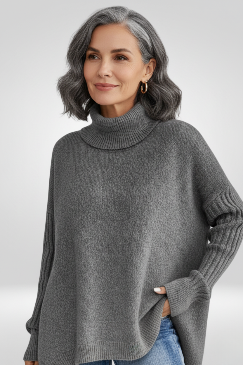 Isabelle | Chic Asymmetrical Sweater