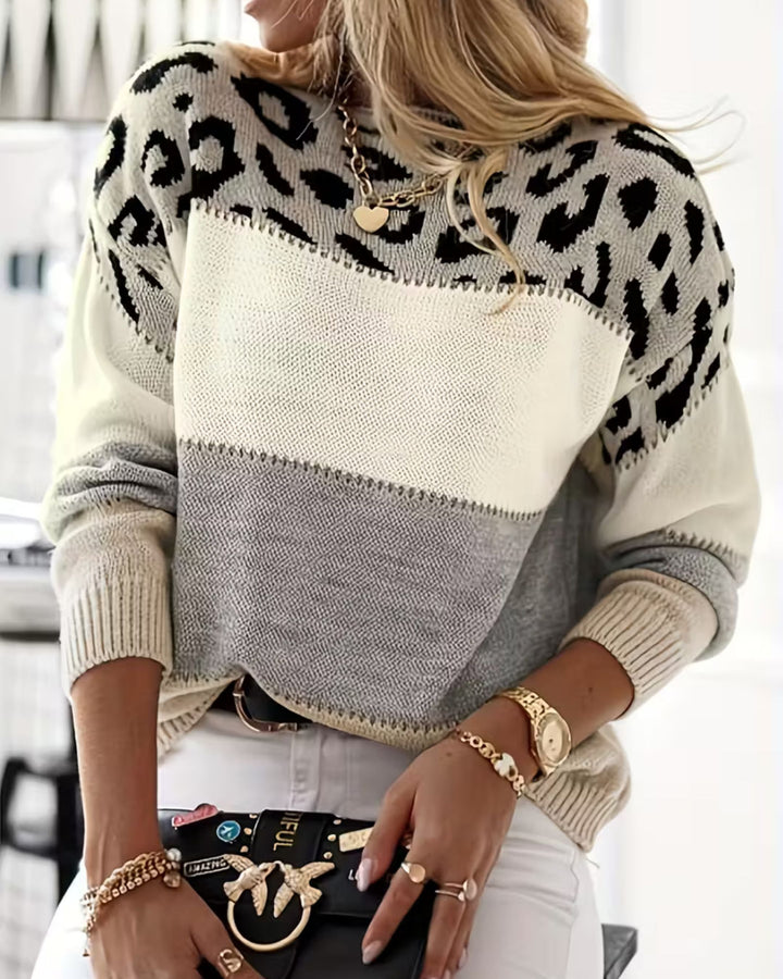 Nala | Elegant Leopard Print Sweater