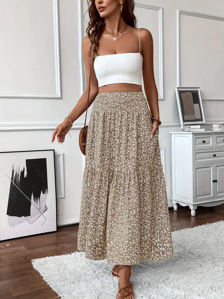Elena | Ditsy Floral Skirt