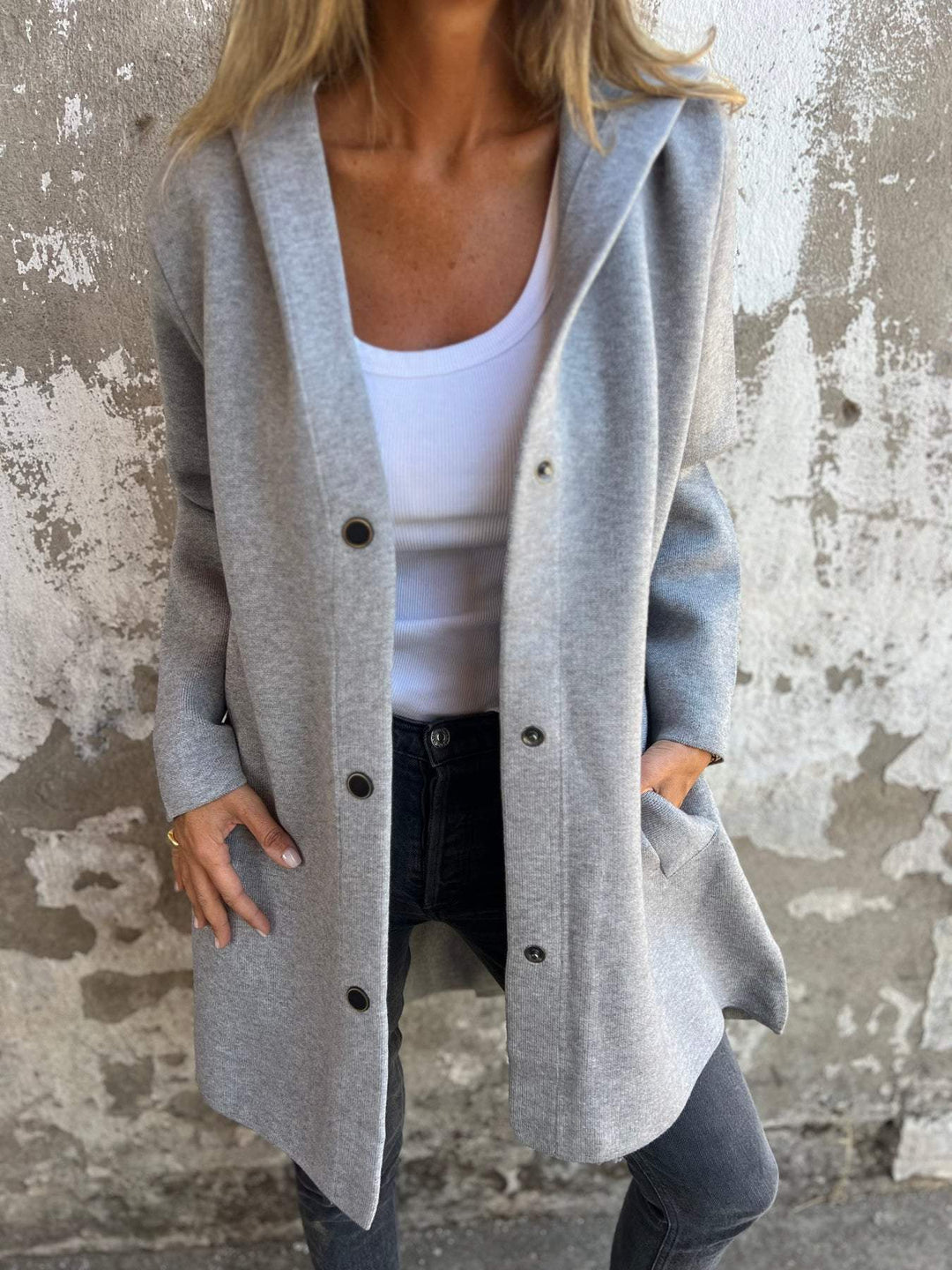 Celia | Cozy Button-Up Jacket