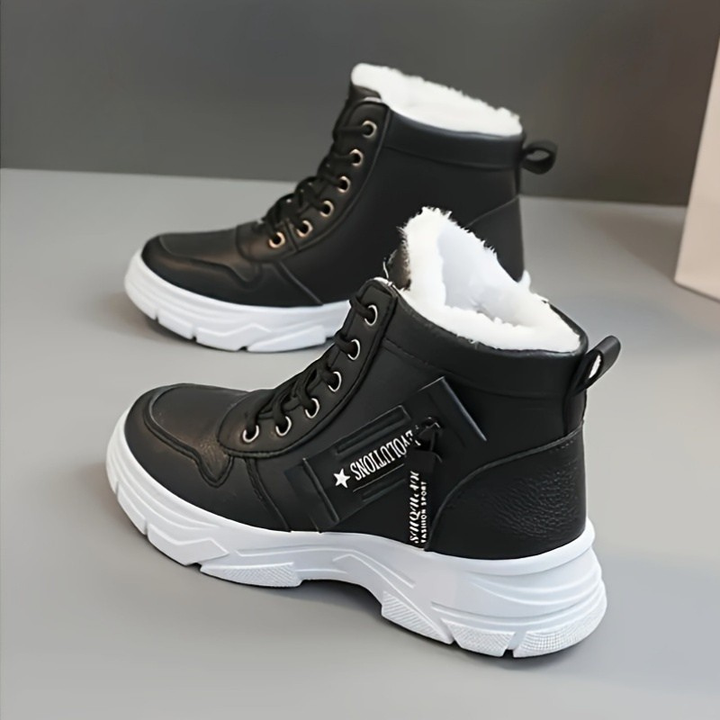 Elise | warm lace-up winter boots