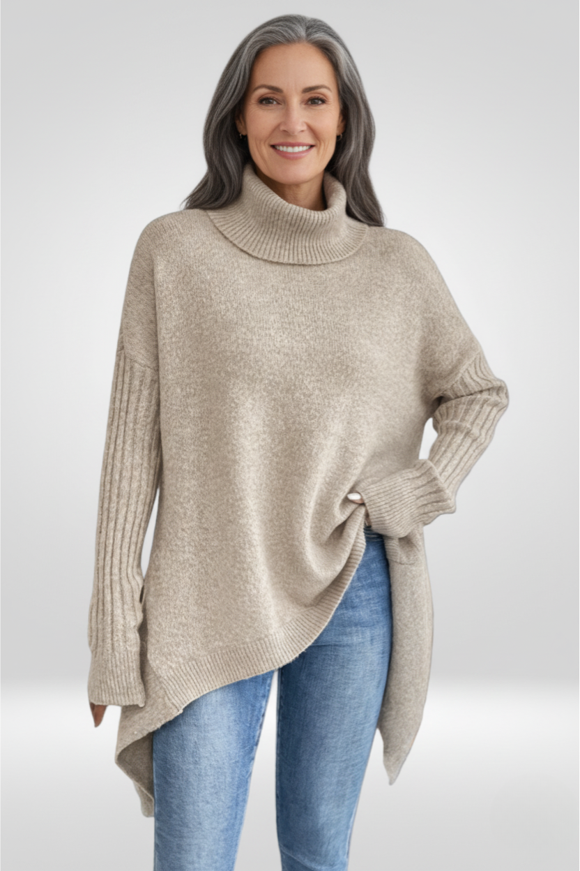 Isabelle | Chic Asymmetrical Sweater