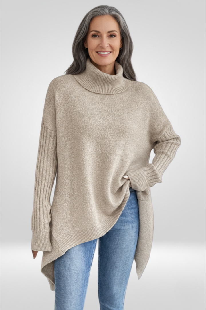Isabelle | Chic Asymmetrical Sweater