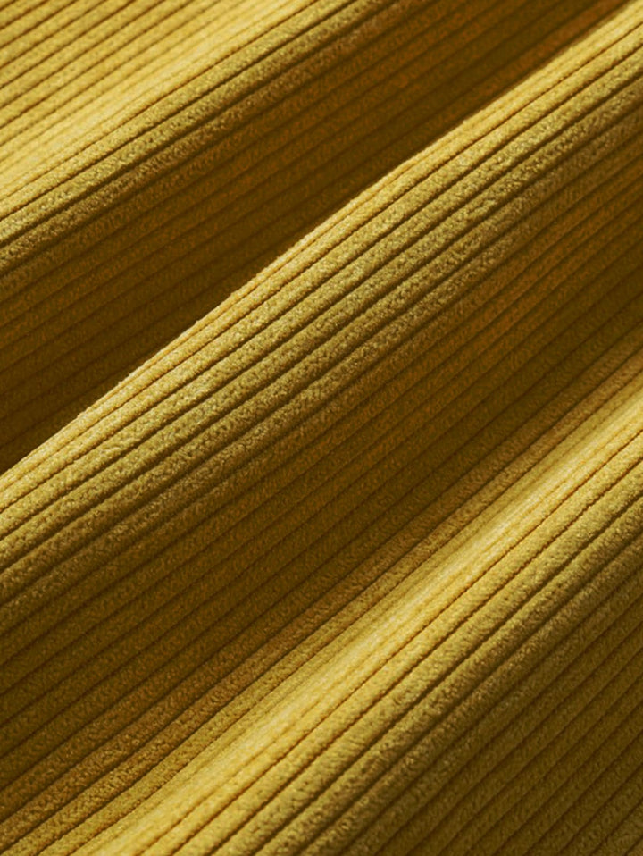 Carter | Half Buttoned Corduroy Shirt