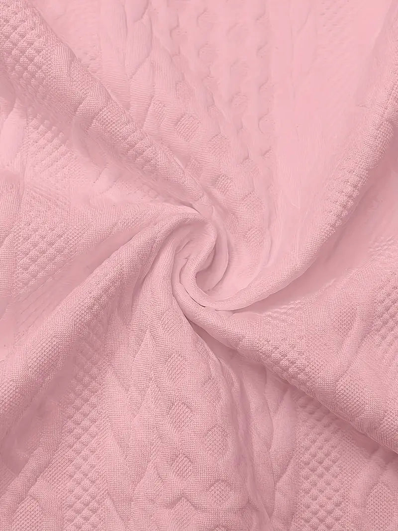 Ava | Textured Zip-Up Bomber Jacket