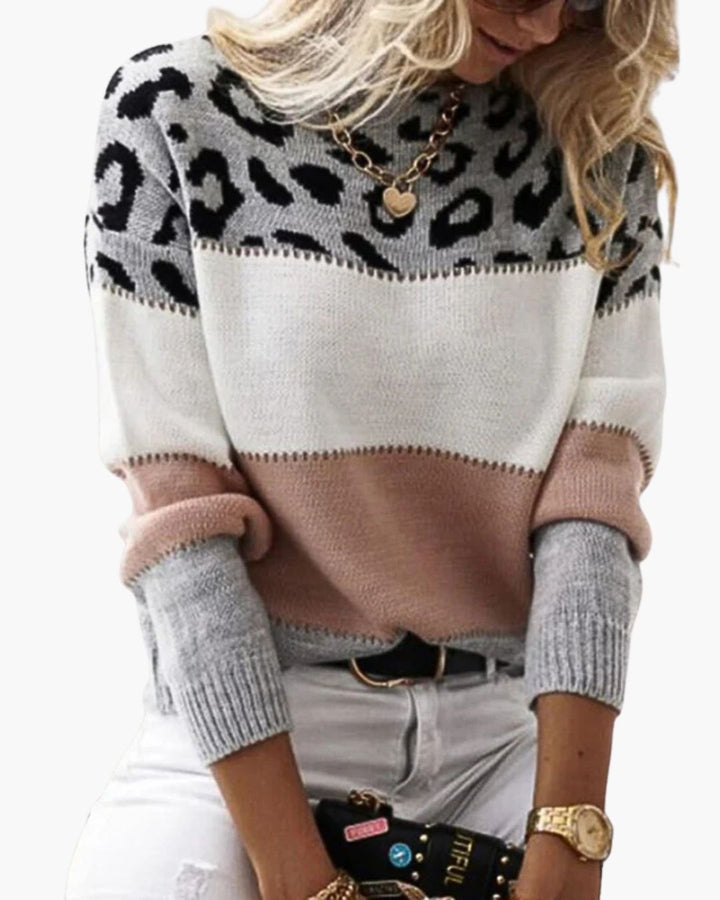 Nala | Elegant Leopard Print Sweater