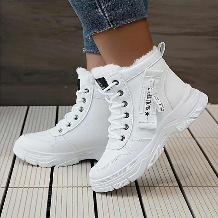 Elise | warm lace-up winter boots