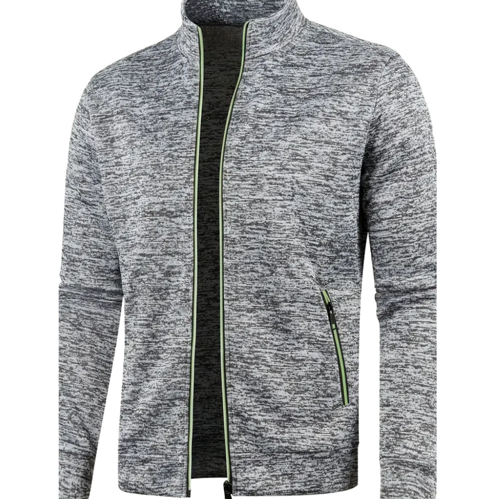 Clive | Classic Zip-Up Knit Jacket
