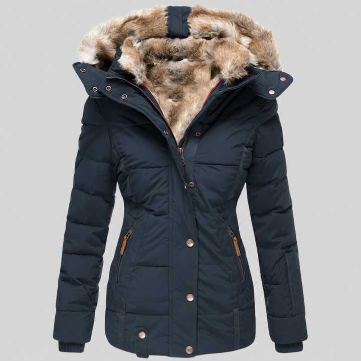 Ava | Warmest Winter Coat with Fur Lining