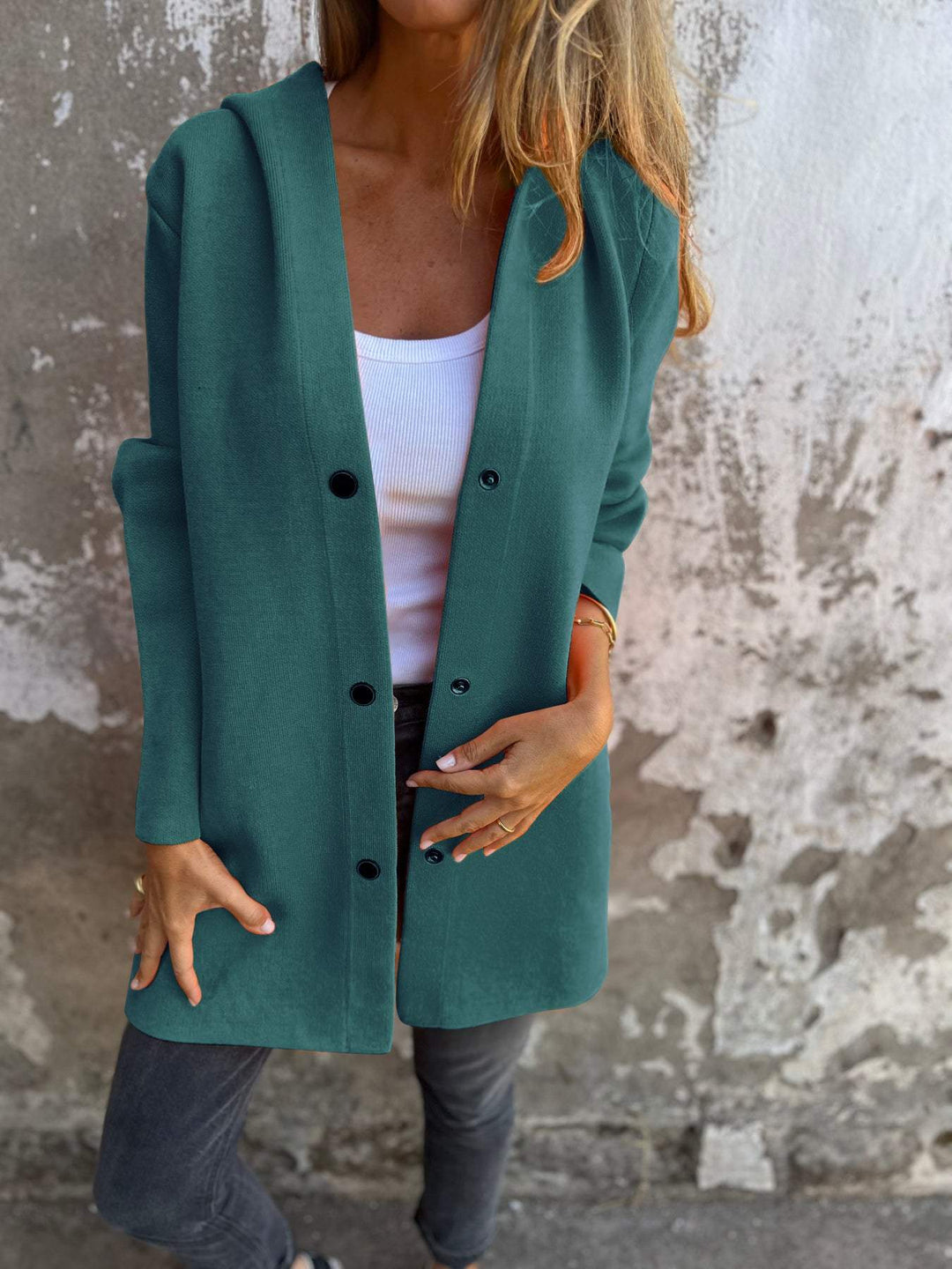 Celia | Cozy Button-Up Jacket