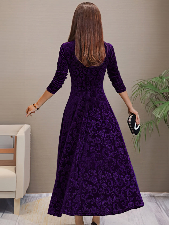 Nancy | Velvet Elegance Dress
