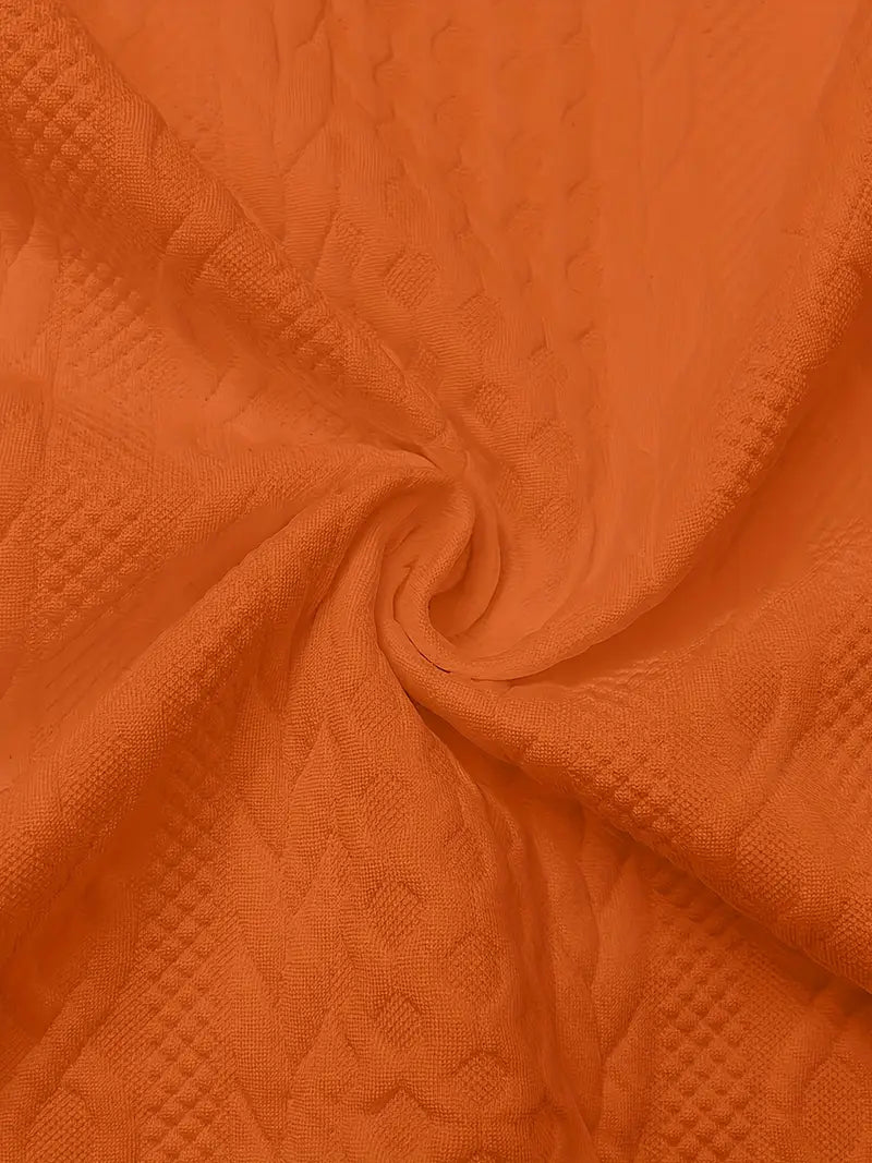 Ava | Textured Zip-Up Bomber Jacket