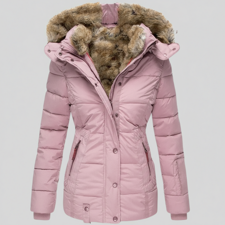 Ava | Warmest Winter Coat with Fur Lining