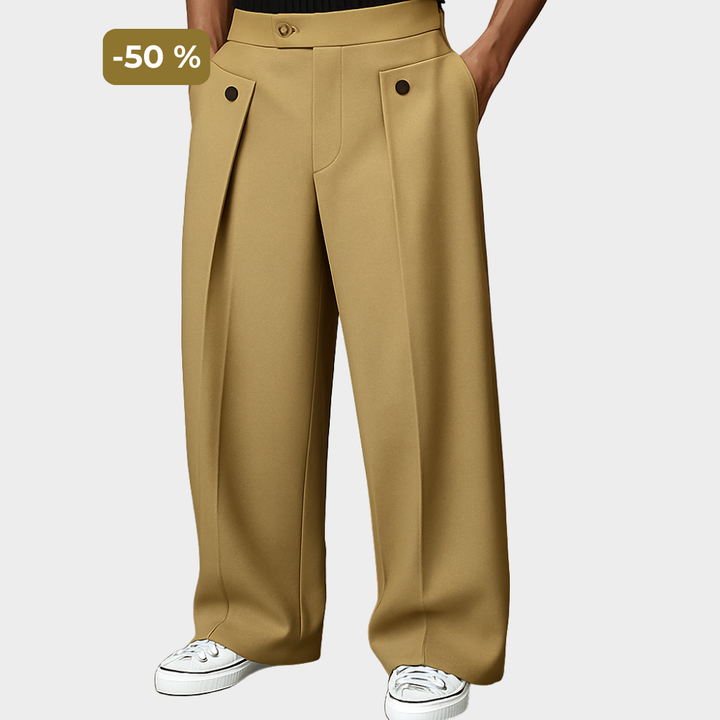 Damien | Dress trousers with pleats
