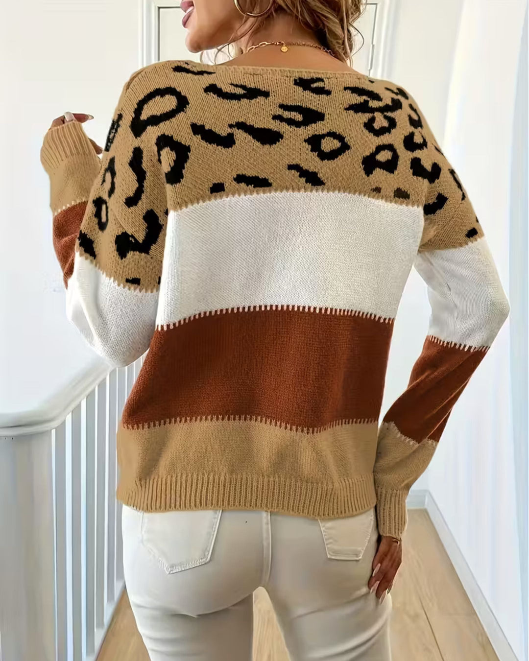 Nala | Elegant Leopard Print Sweater