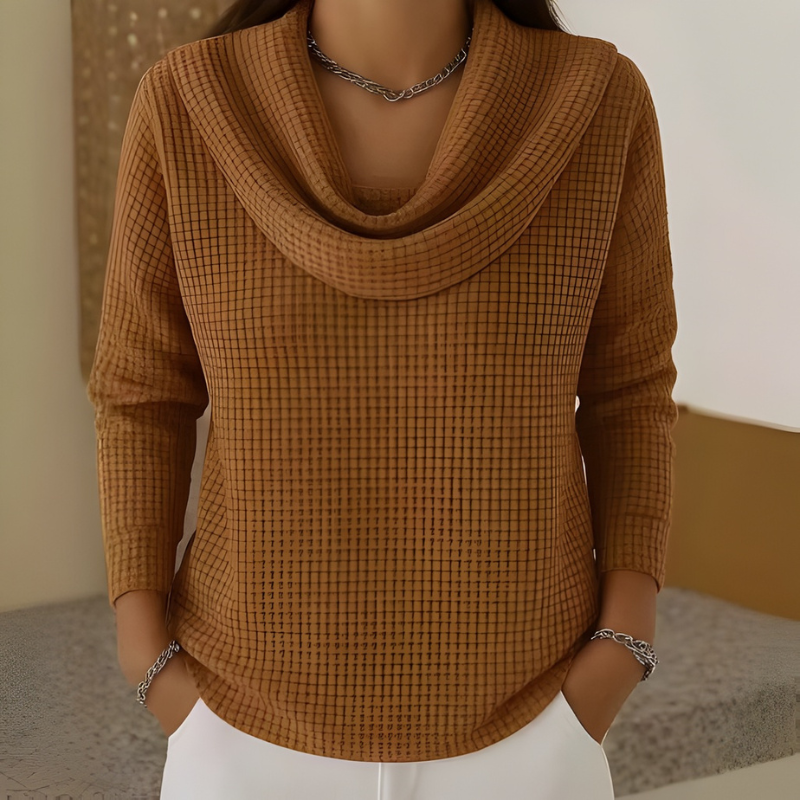 Amber | Warm Waffle Sweater