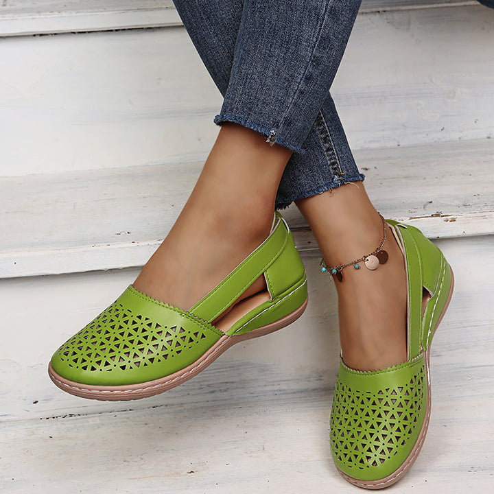Dina | Orthopedic Closed-Toe Wedge Sandals