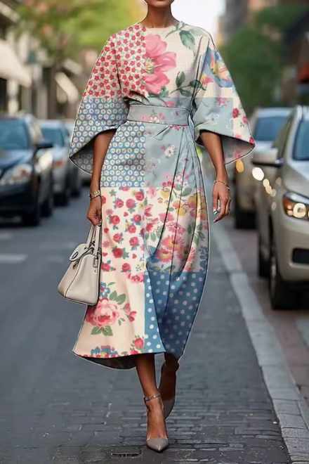 Michelle | Elegant Floral Dress