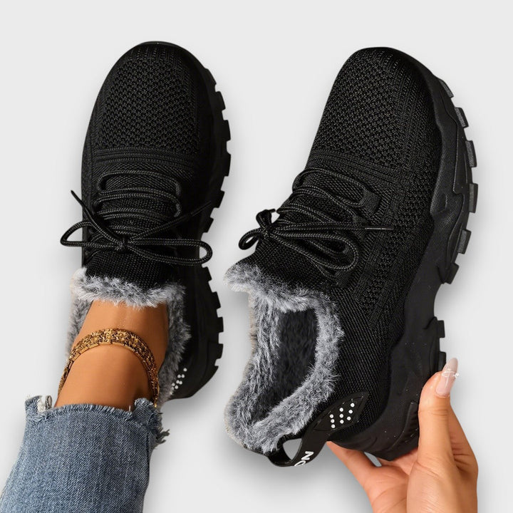 Betty | Comfortable Lace-Up Winter Sneakers