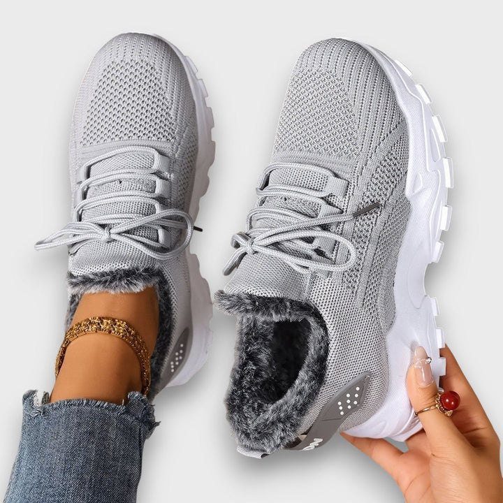 Betty | Comfortable Lace-Up Winter Sneakers
