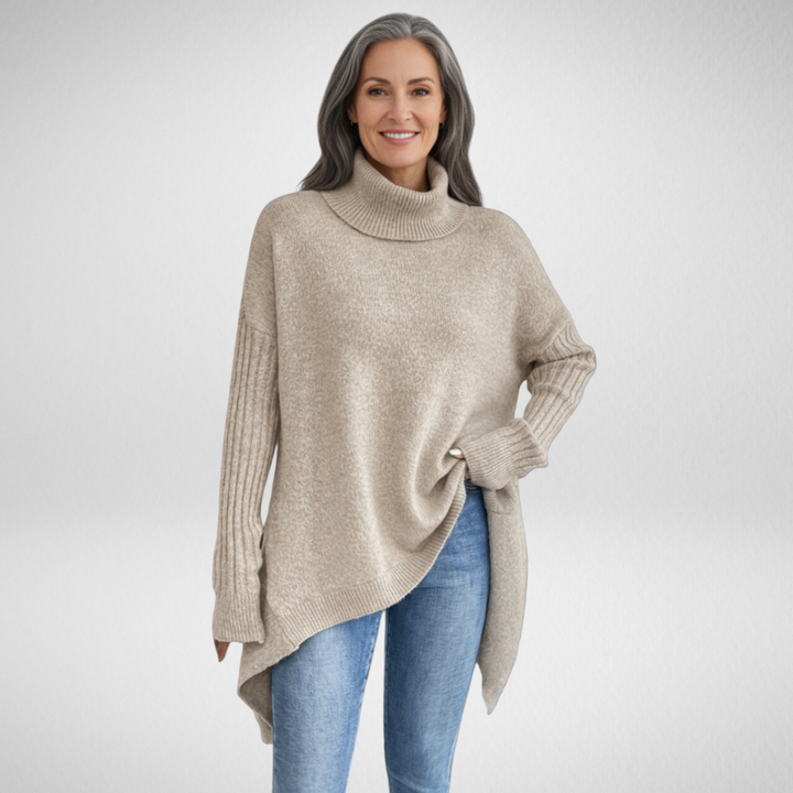Isabelle | Chic Asymmetrical Sweater