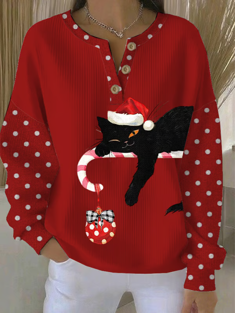 Bella | Christmas Kitten Sweater