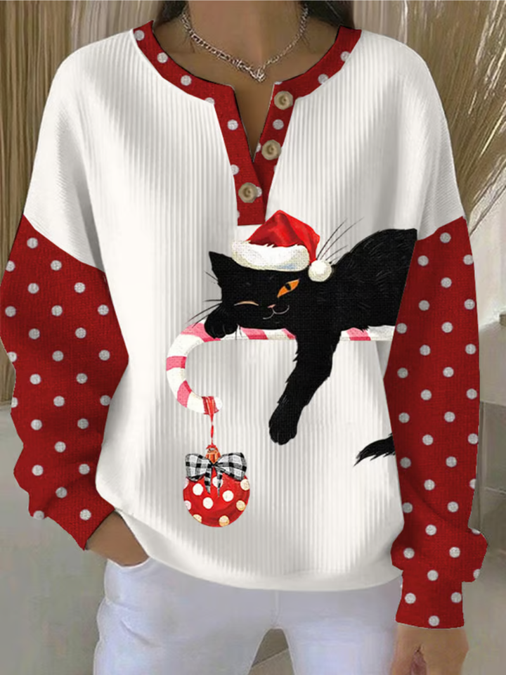 Bella | Christmas Kitten Sweater