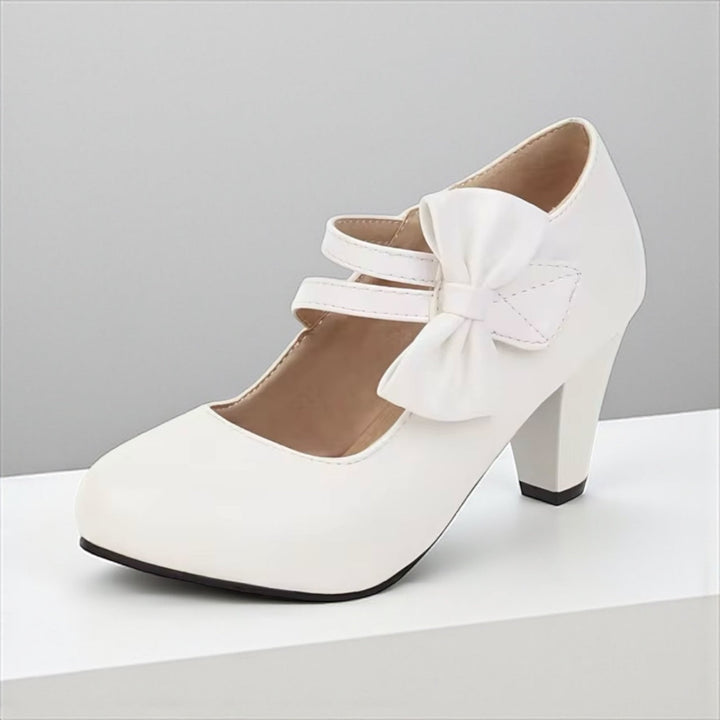 Bella | Elegant Bow-detail Occasion Heels