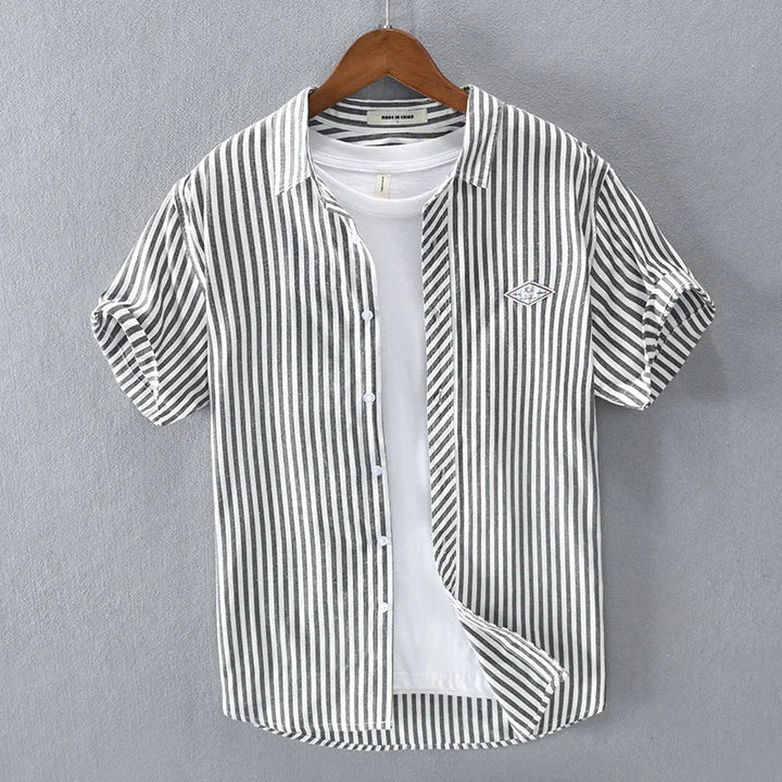 Cade | Casual Striped Shirt