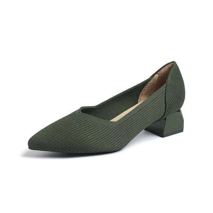 Betsy | Pointed Toe Block Heels