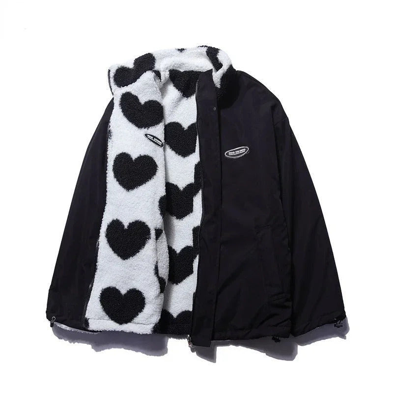 Katharina | Reversible Heart Jacket