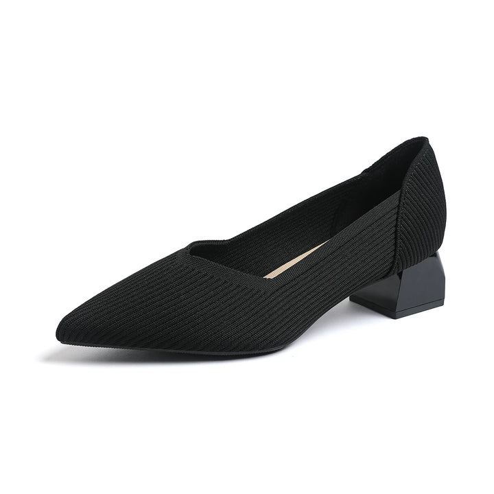 Betsy | Pointed Toe Block Heels