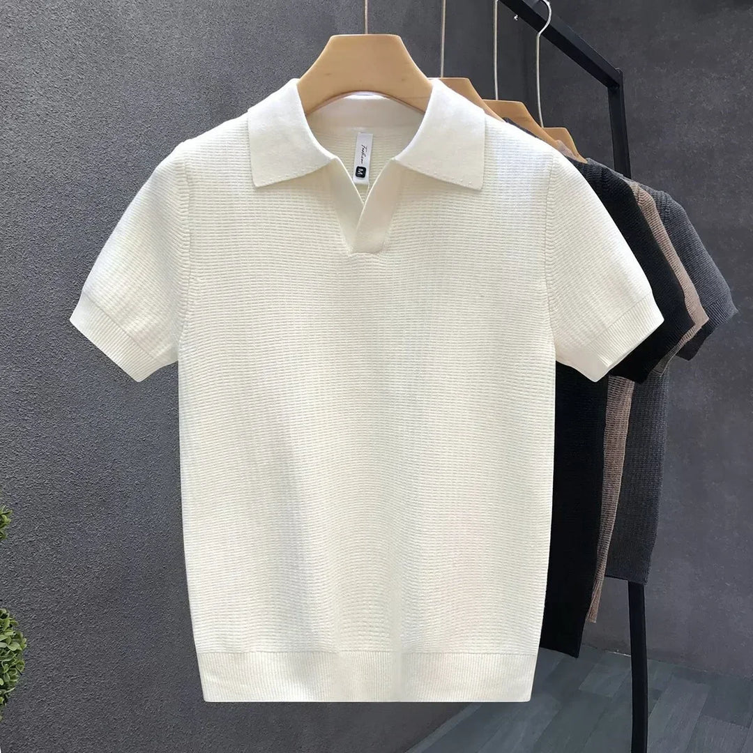 Alden | Knit Polo