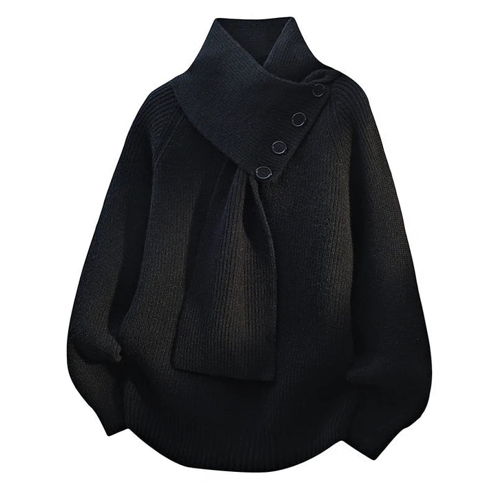 Victoria | Scarf Collar Sweater