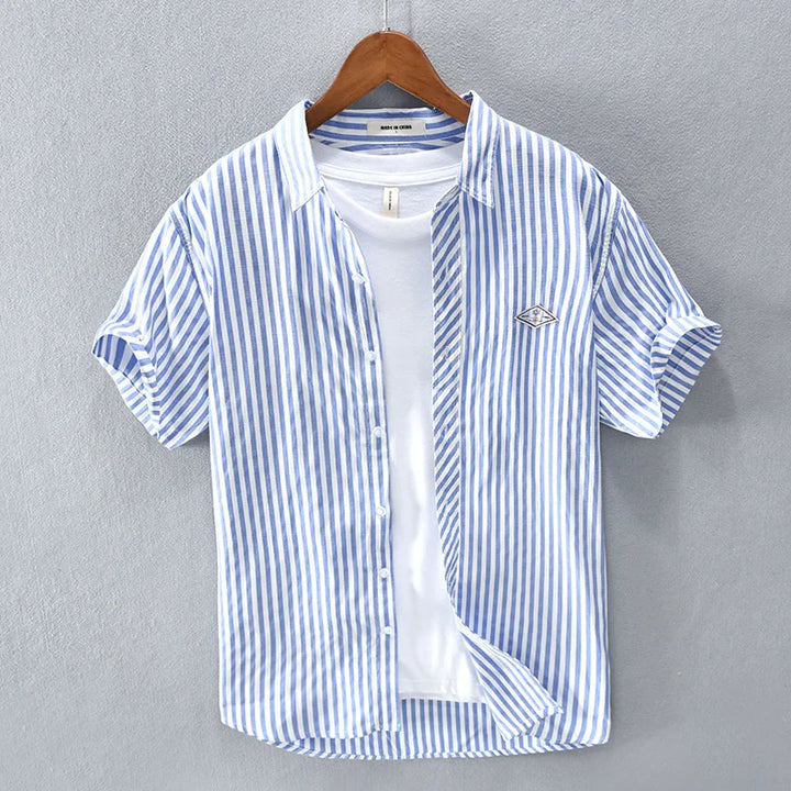 Cade | Casual Striped Shirt