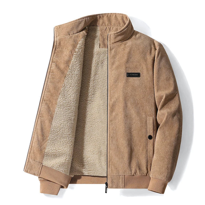 Ivo | Cord Jacket with Fleece Lining